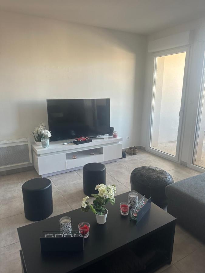 Ferienwohnung Super Appt 300 M De La Plage Sérignan Exterior foto